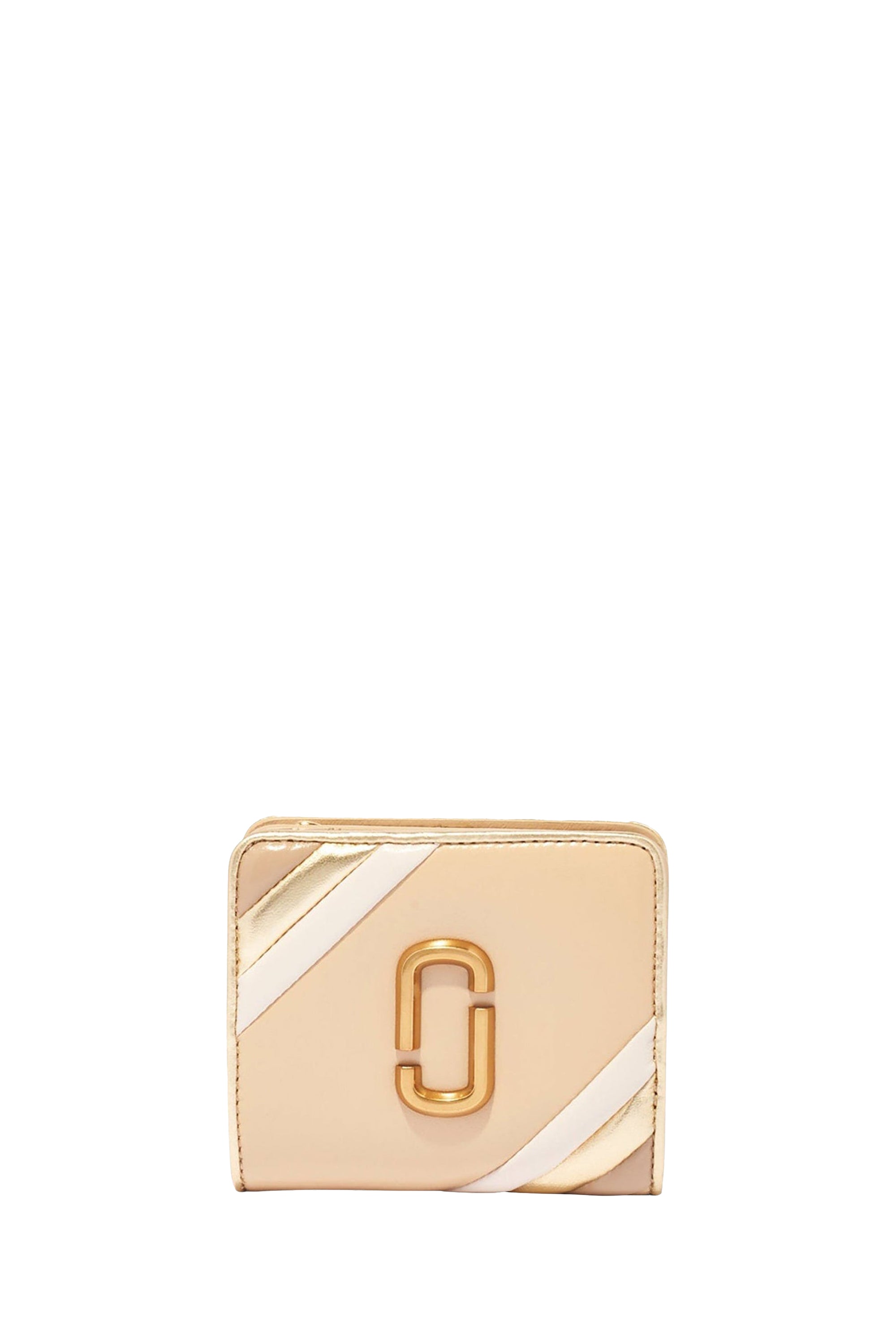 Compact leather zip-up wallet - Curds & Whey
