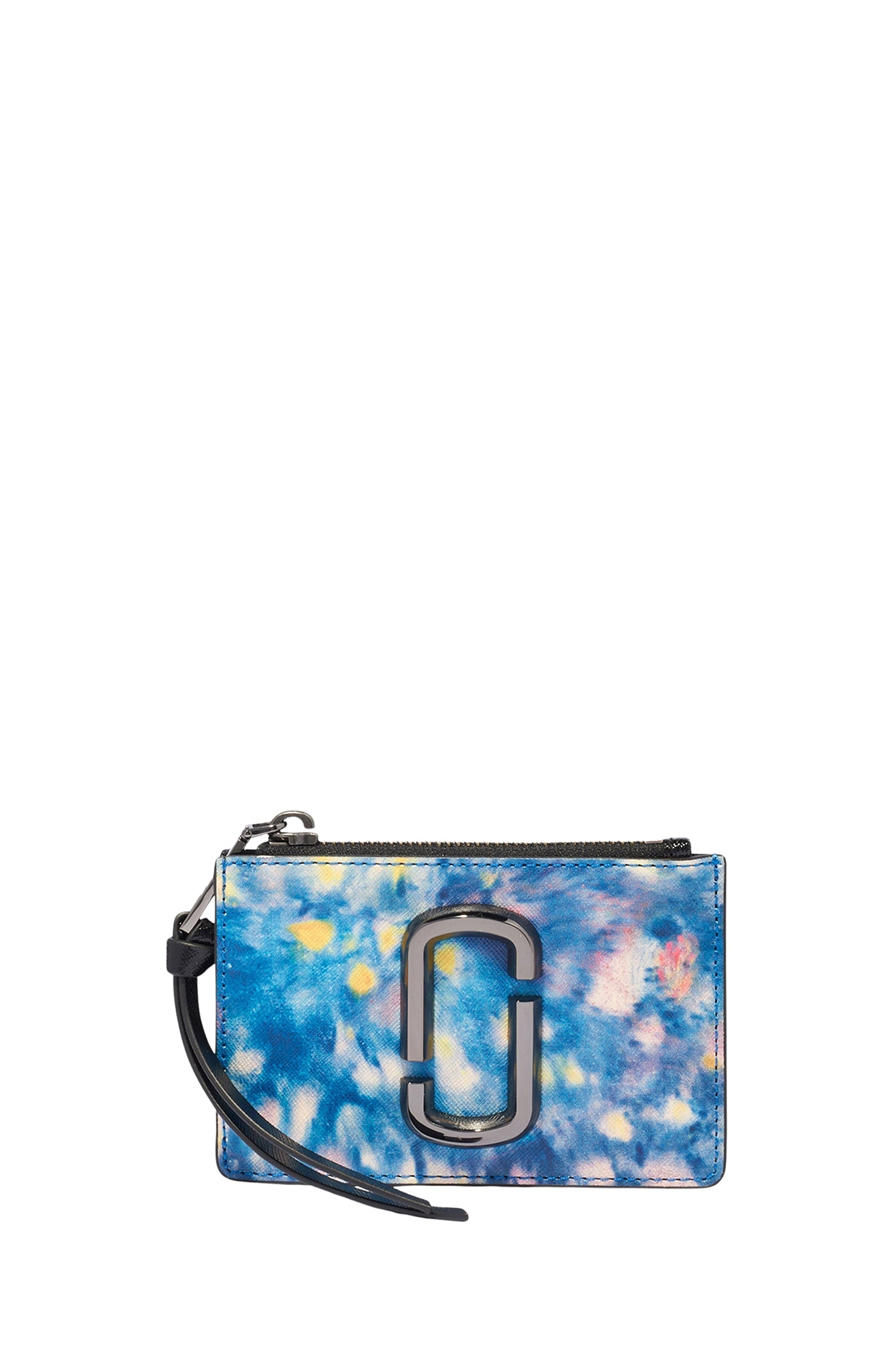 Portefeuille Snapshot en cuir - Blue Multicolor