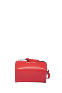 1 NEW / 2 TROCA /75€   Sac à bandoulière wedge phone en cuir - True Red