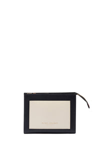 Porte-monnaie en cuir - Smoked Almond