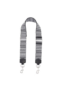 Bandoulière The Repeat à monogramme - Black & White