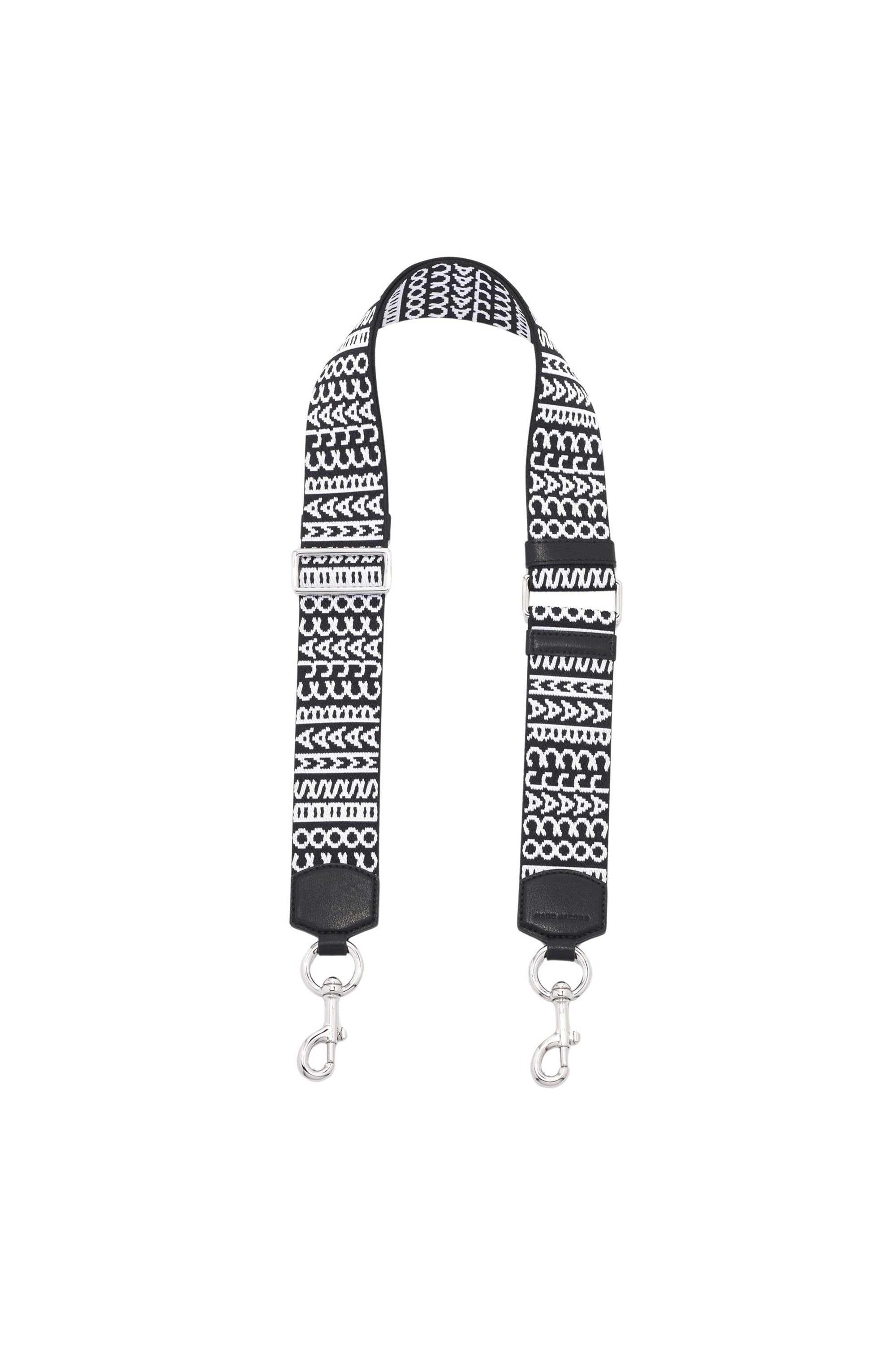 Bandoulière The Repeat à monogramme - Black & White