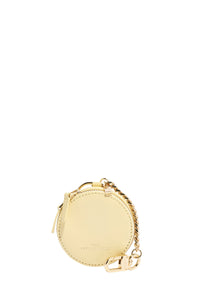 Porte-monnaie en cuir - Pastel Yellow