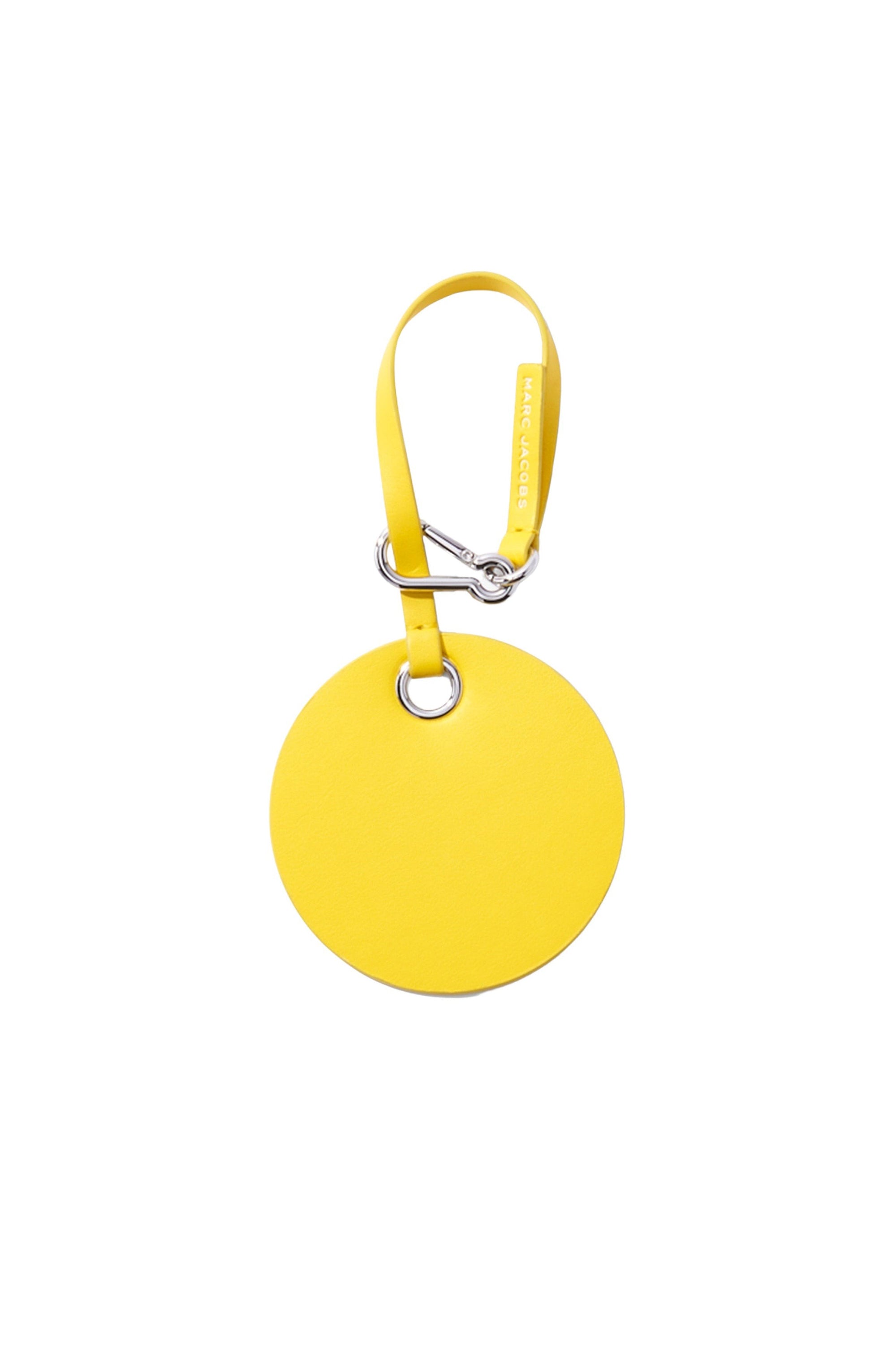 Porte-clés en cercle - Vibrant Yellow