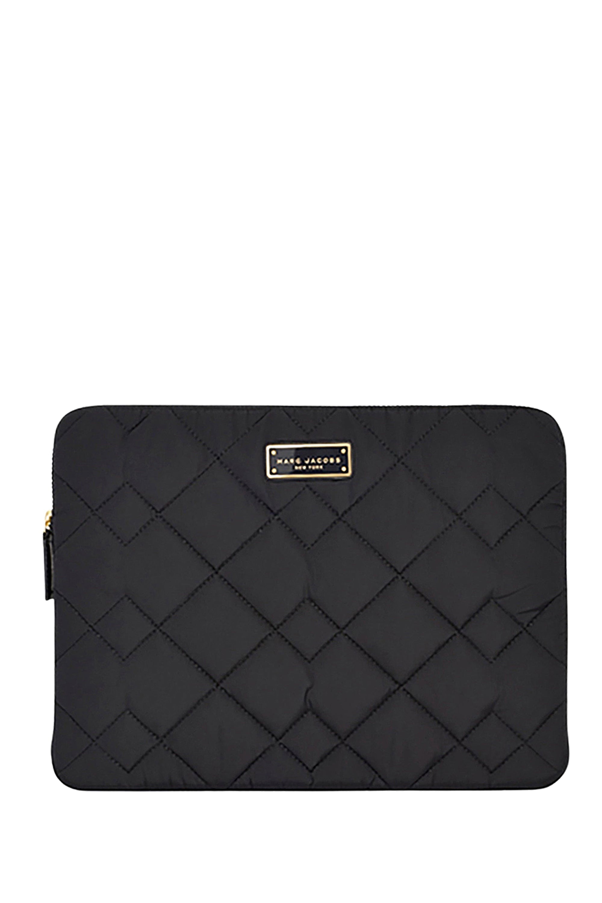 Pochette d'ordinateur matelassée - Black