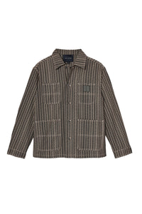 Veste à poches multiples - Beige Multicolor