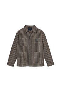 Veste à poches multiples - Beige Multicolor