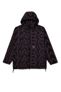 Veste à capuche Monogram - Black & Charcoal