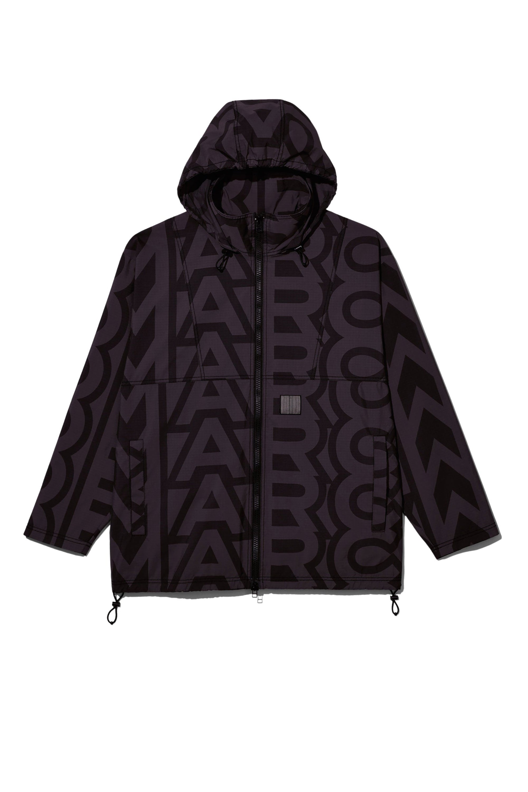 Veste à capuche Monogram - Black & Charcoal