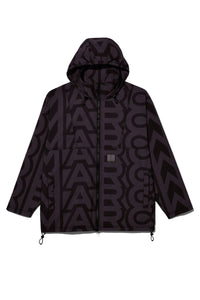 Veste à capuche Monogram - Black & Charcoal