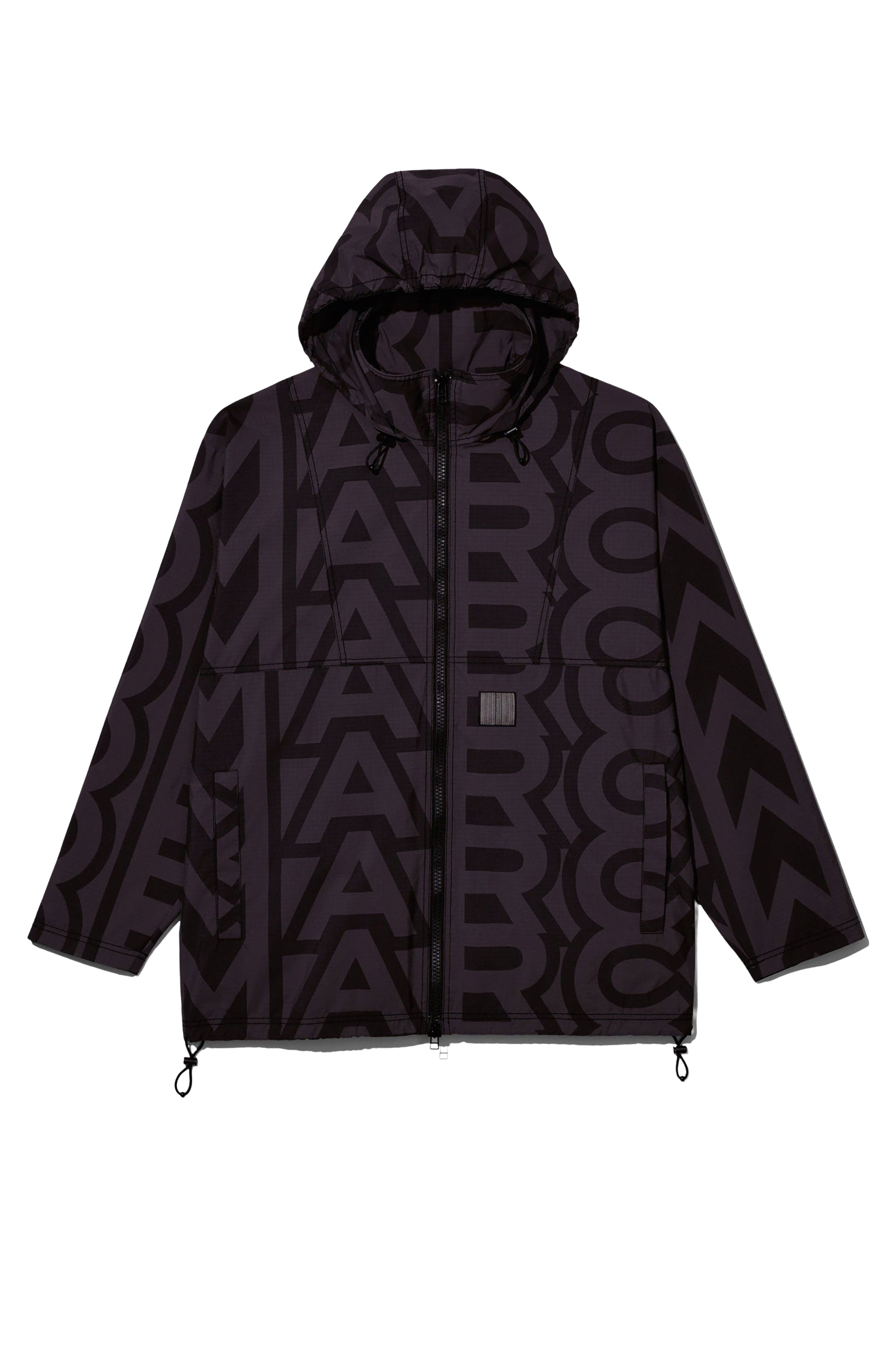 Veste à capuche Monogram - Black & Charcoal