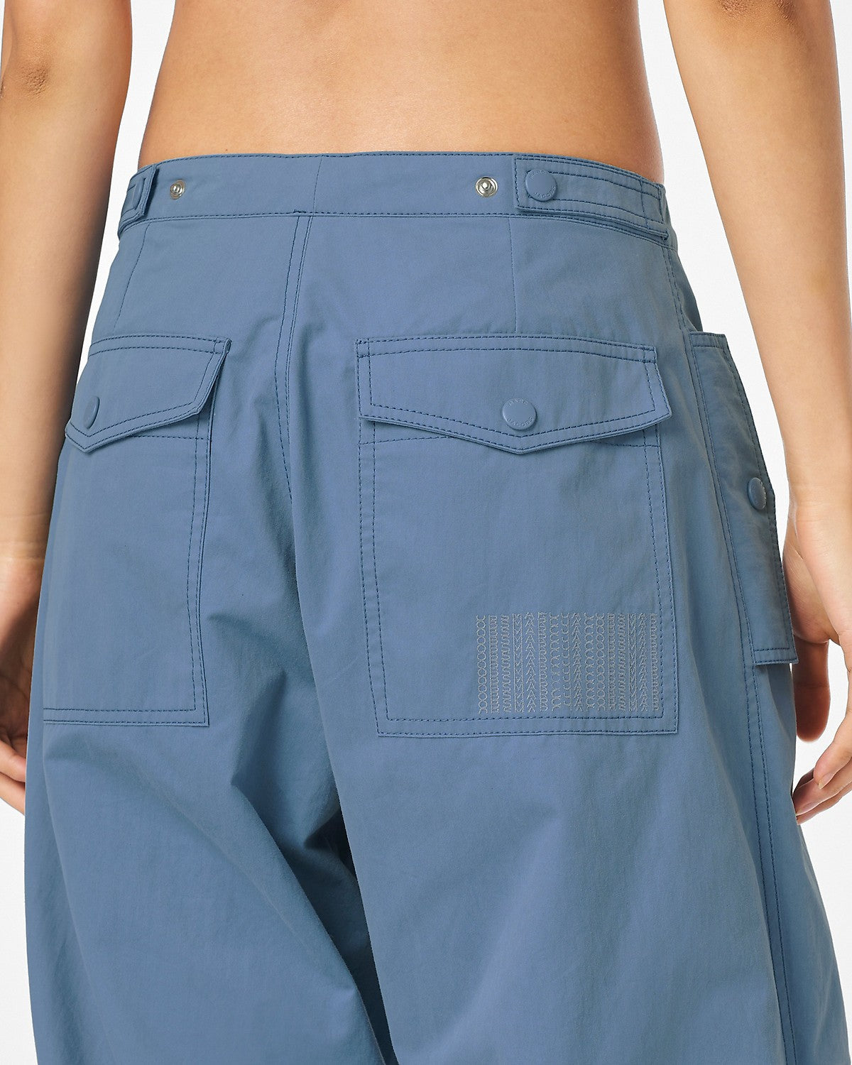 Pantalon ample à cordon de serrage - Blue Shadow