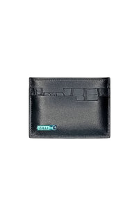 Porte-cartes en cuir - Noir