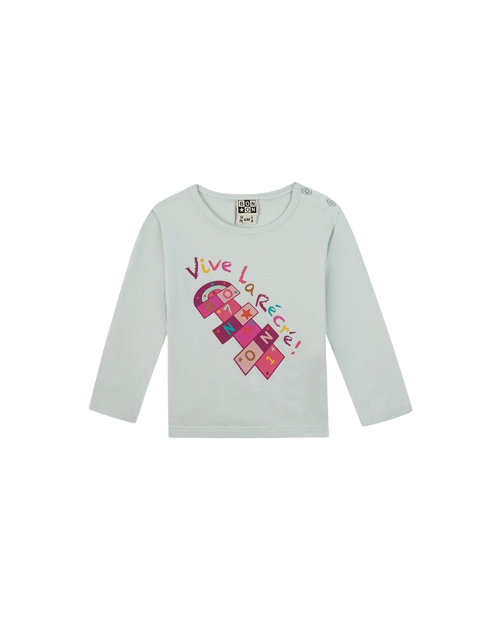 T-shirt Taxi - Pale Aqua 2