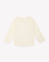 Cotton 'Taxi' T-shirt - Bonton Cream