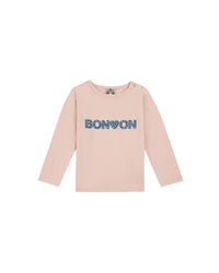 Cotton 'Taxi' T-shirt - Peach Whip