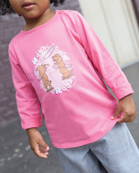 Cotton ‘Taxi’ T-shirt - Lollipop Pink