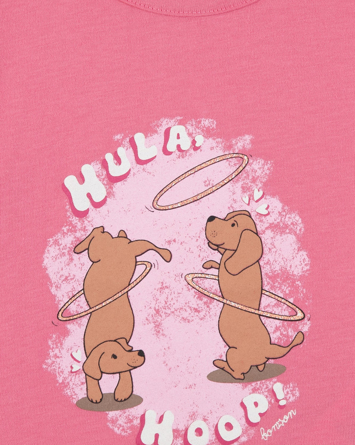 Cotton ‘Taxi’ T-shirt - Lollipop Pink