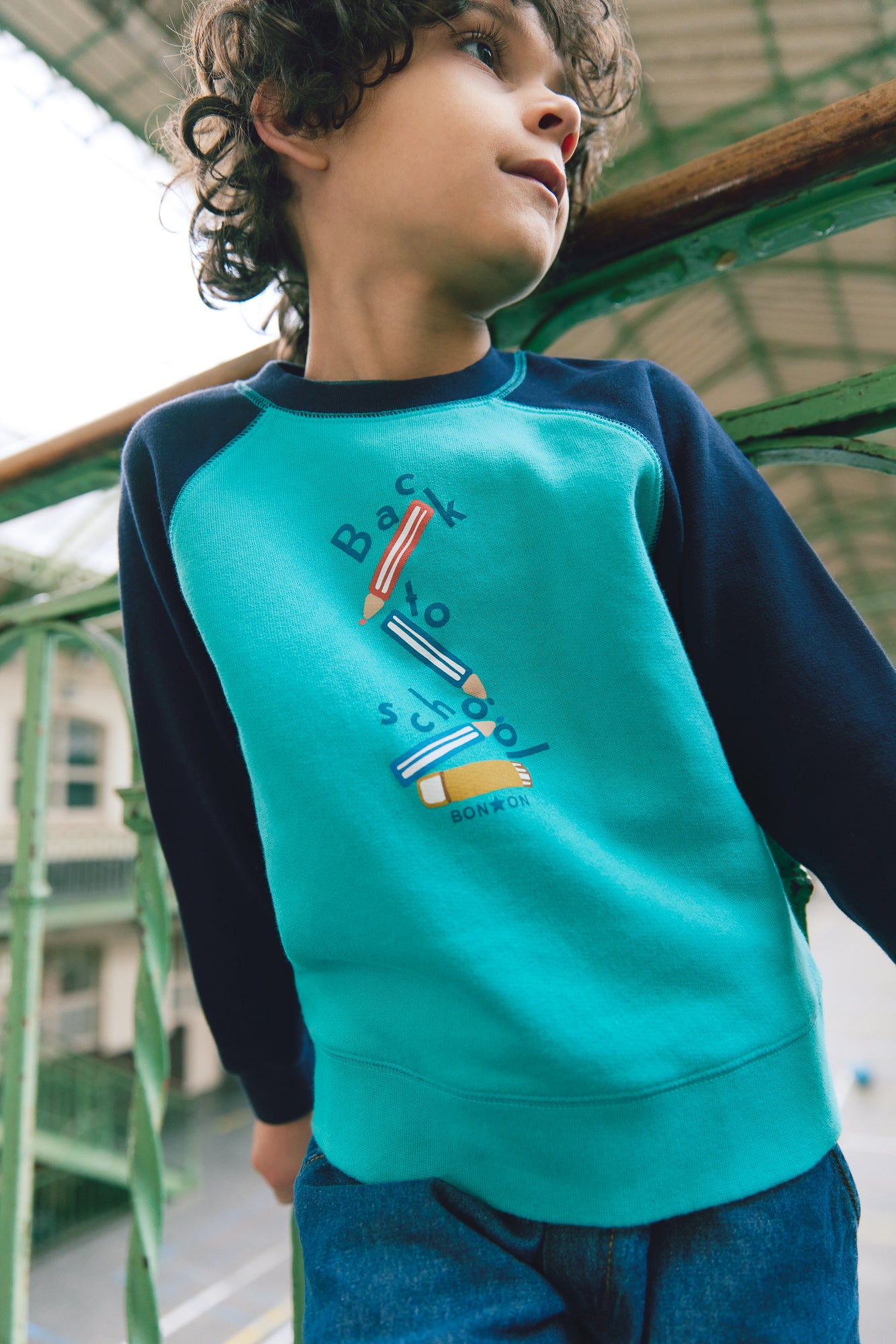 118qty NEW MIXTE / Sweats - BLEU PAON
