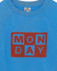 Sweatshirt Sandy en coton - Bleu de Toi