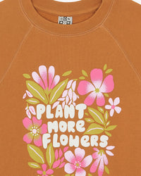 Sweatshirt Sandy en coton - Marron Ourson