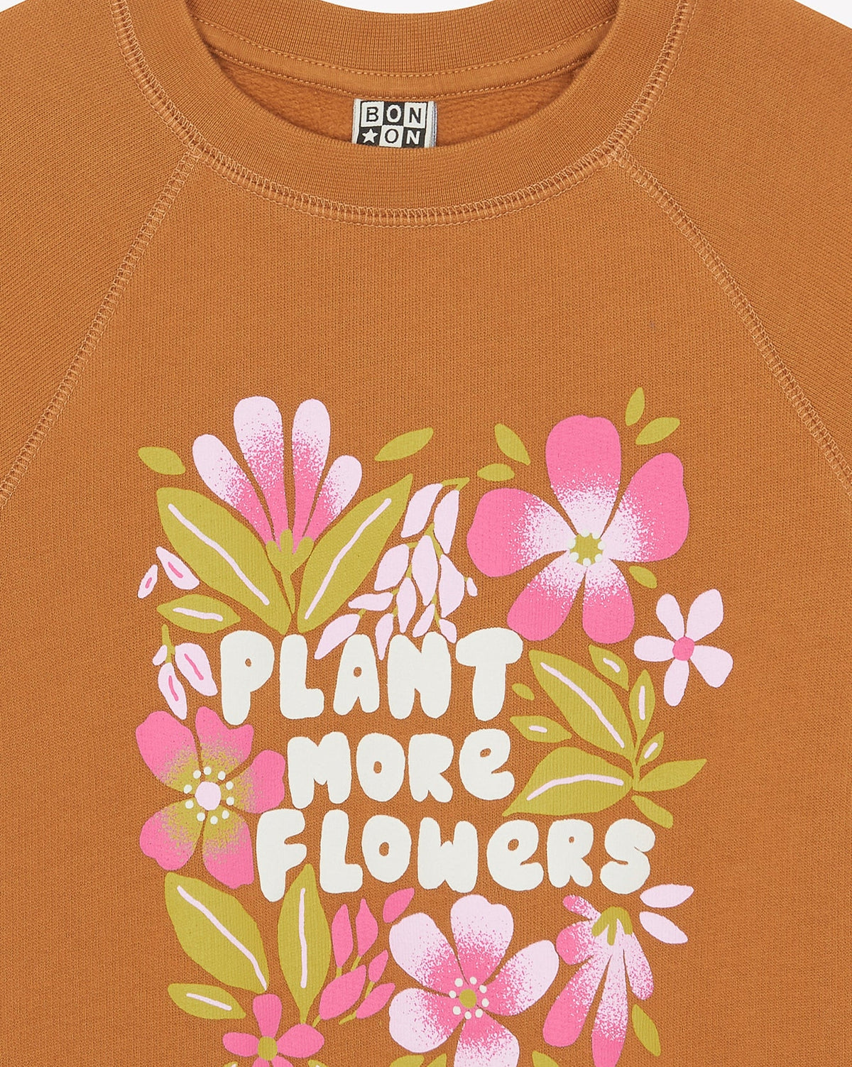 Sweatshirt Sandy en coton - Marron Ourson