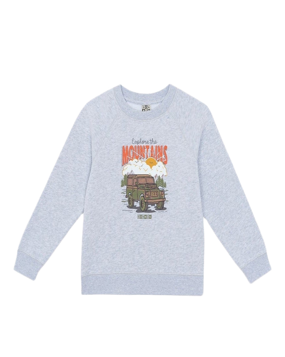 Sweatshirt Sandy en coton - Gris Chine