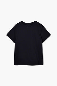 T-shirt Daisy avec fleur - Black