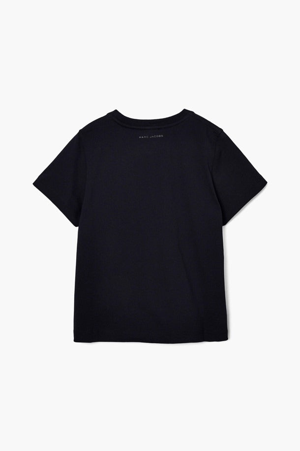 T-shirt Daisy avec fleur - Black