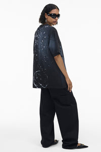 T-shirt Futura large - Black