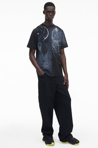 T-shirt Futura large - Black