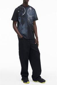 T-shirt Futura large - Black