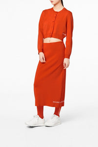 Cardigan court boutonné - Dragon Fire