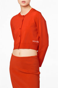 Cardigan court boutonné - Dragon Fire