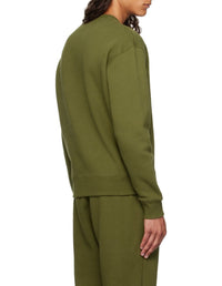 Sweatshirt Bold Fox Head avec écusson - Military Green