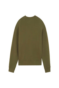 Sweatshirt Bold Fox Head avec écusson - Military Green