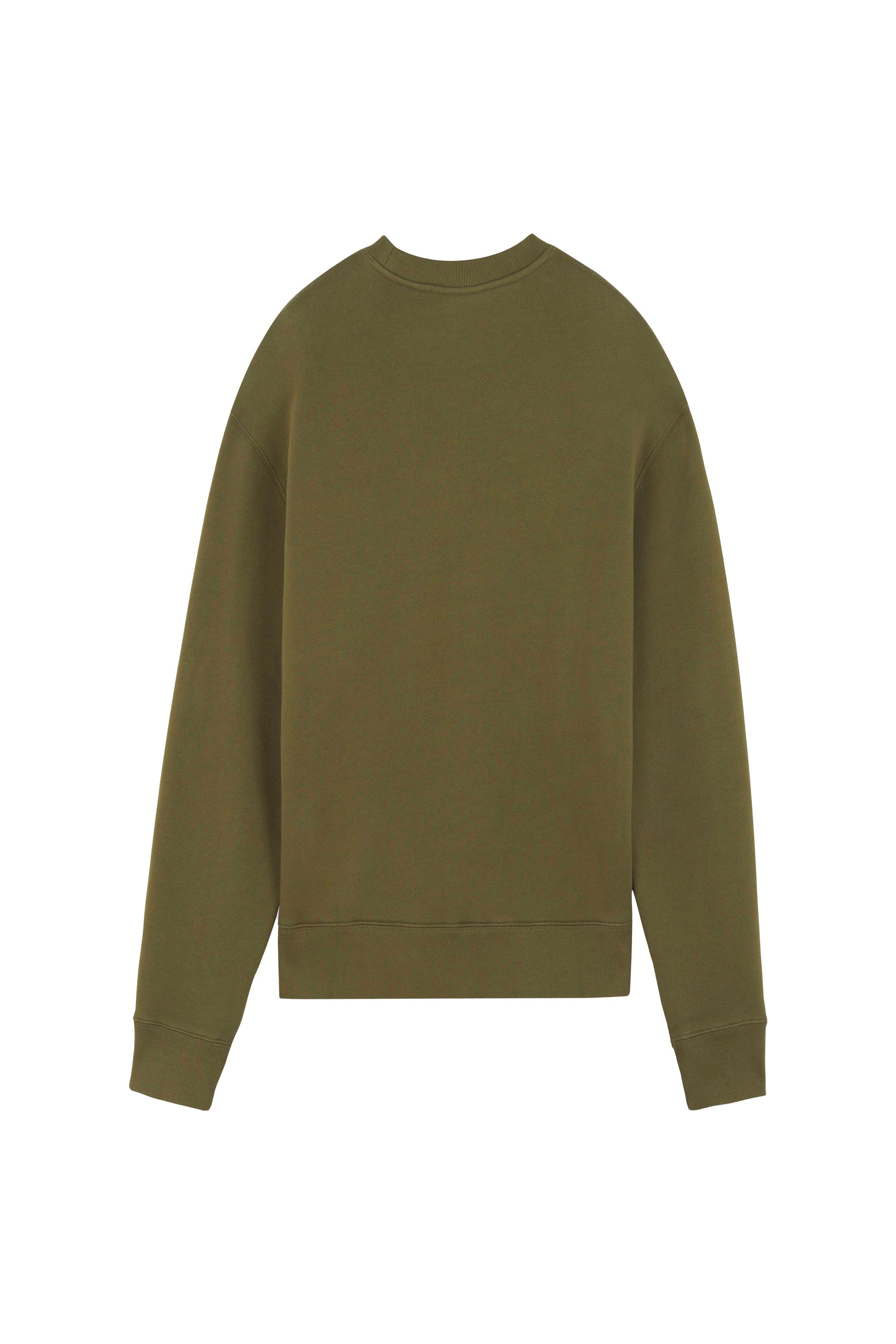 Sweatshirt Bold Fox Head avec écusson - Military Green