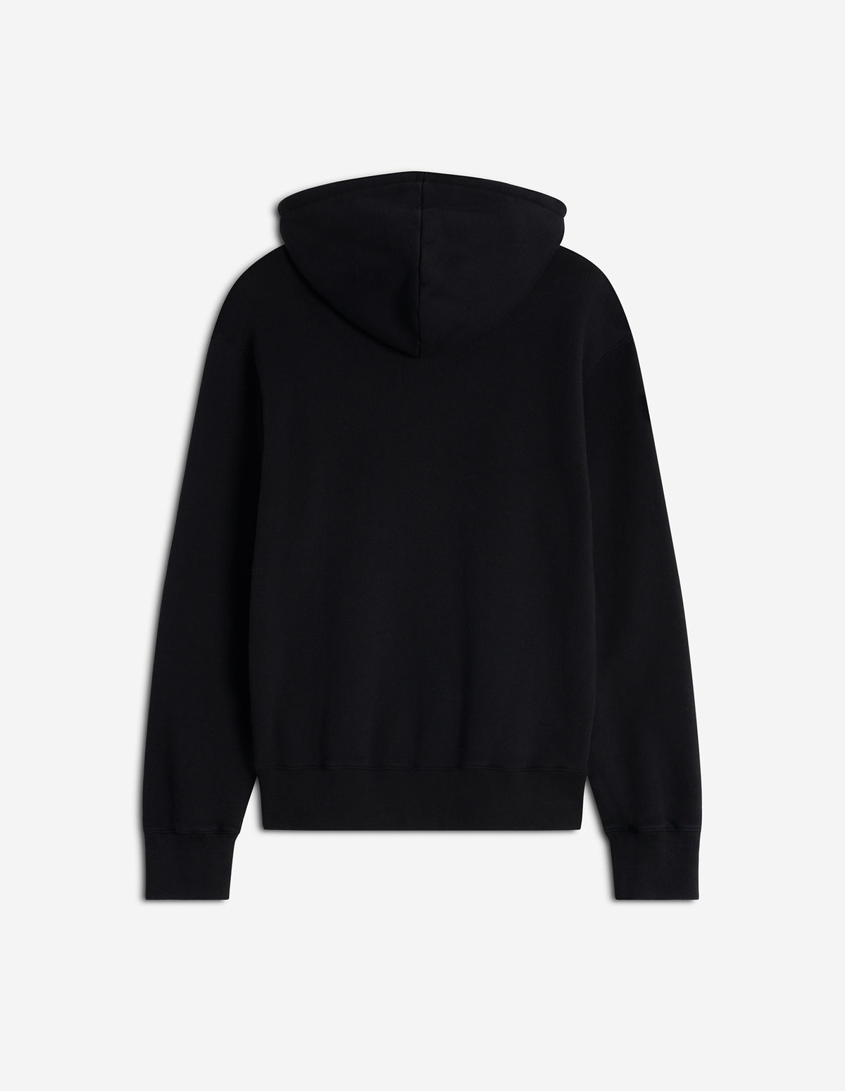 Bold Fox Head Patch Comfort Hoodie - Black