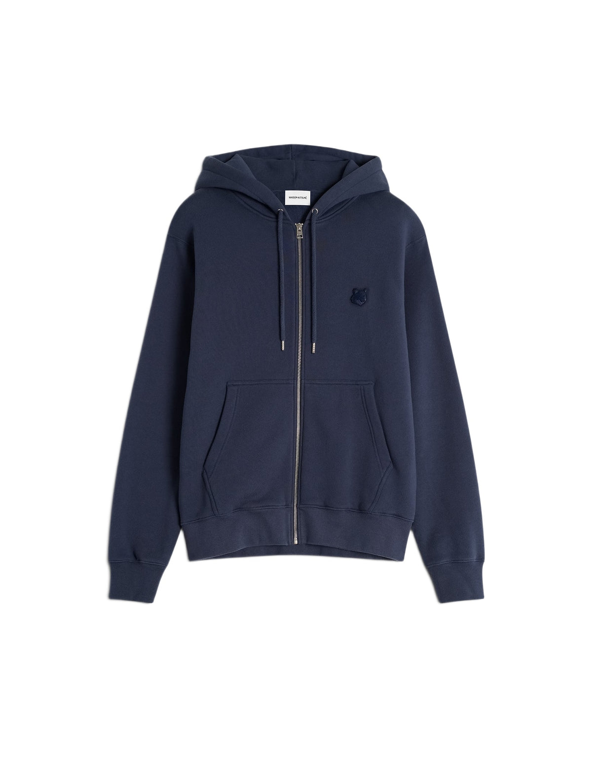 Gilet zippé à capuche Bold Fox Head - Ink Blue
