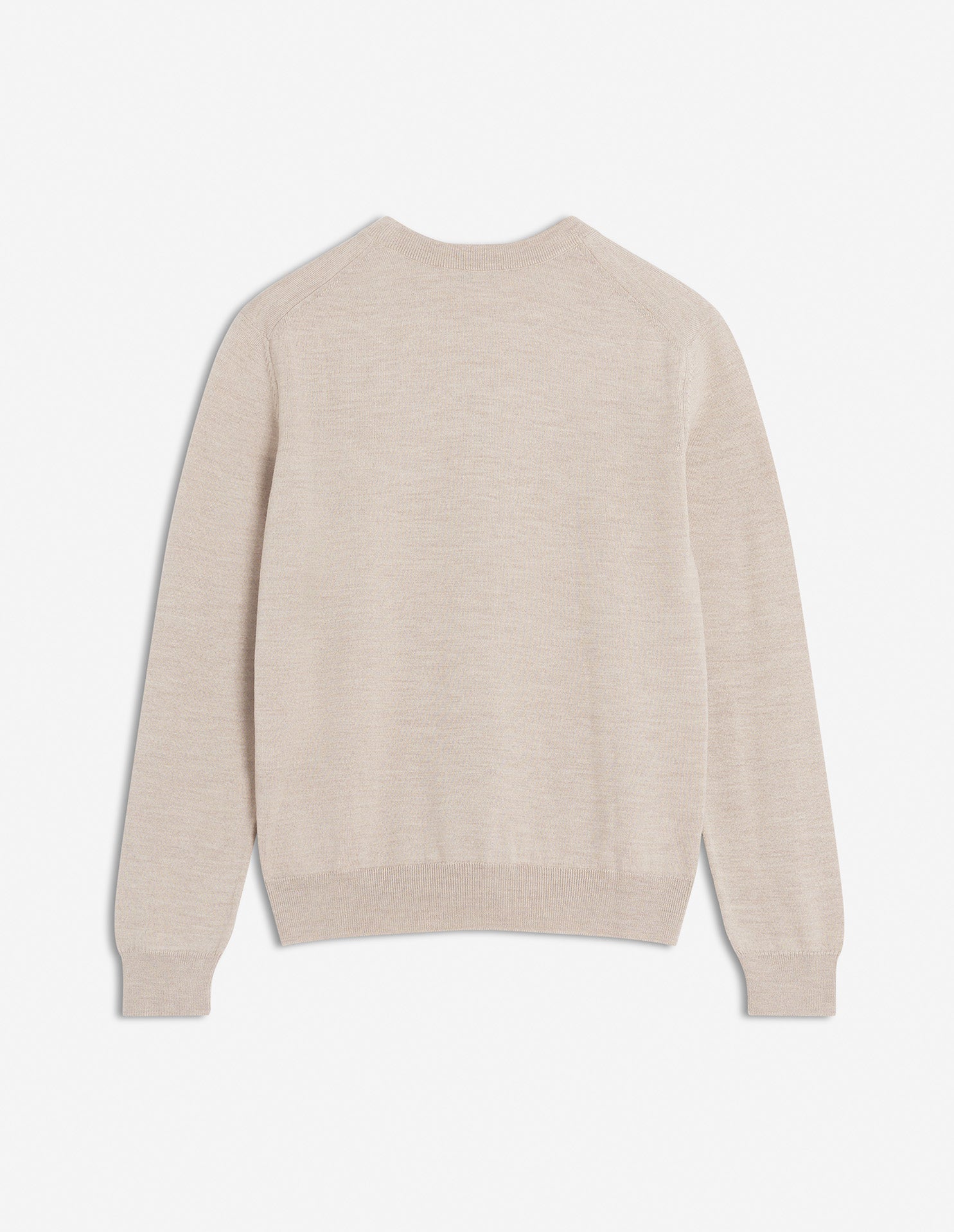 Bold Fox Head Patch Regular Jumper - Marble