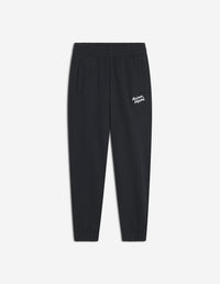 Maison Kitsuné Handwriting Comfort Jog Pants - Black/White Bicolor