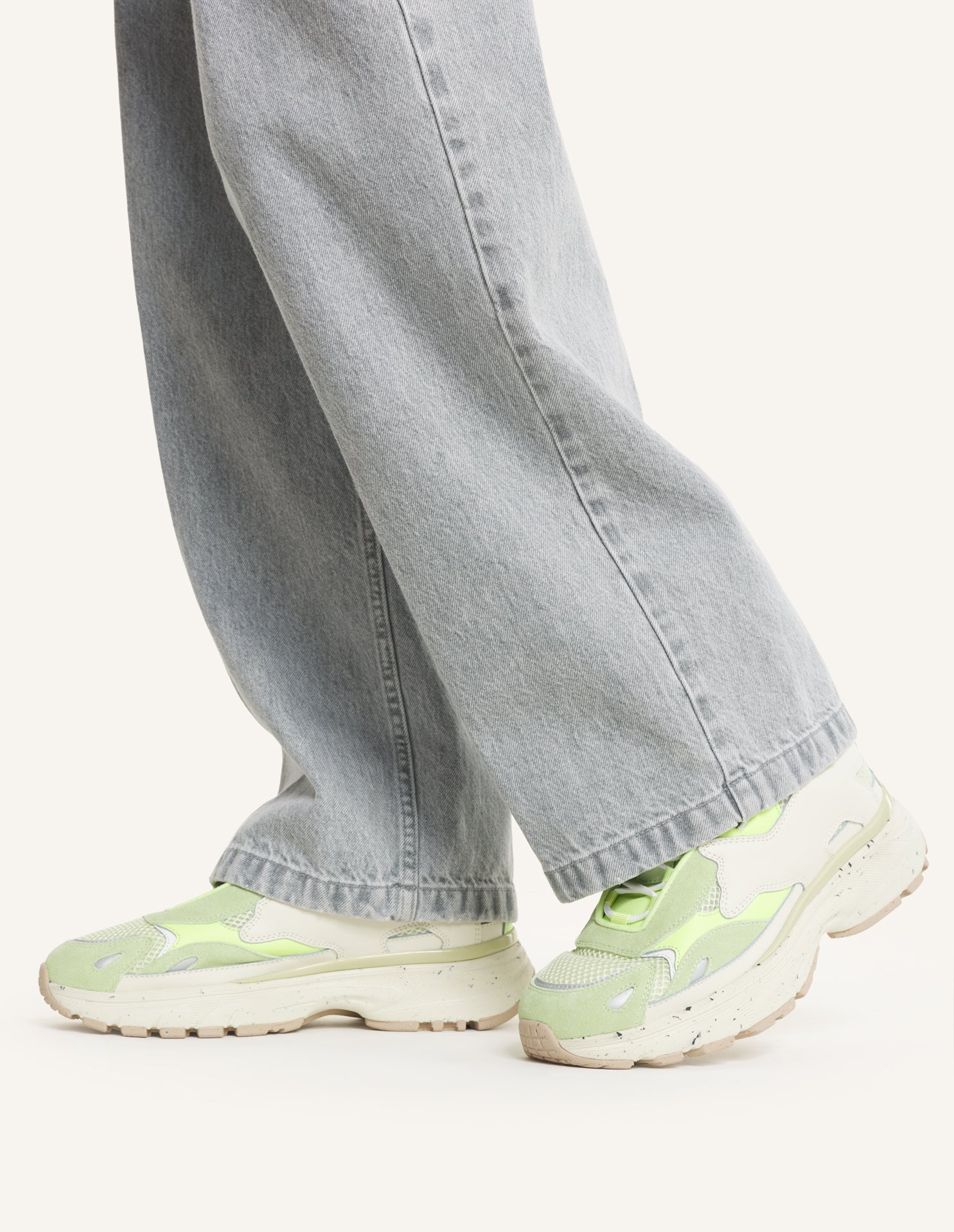 Sora Runners - Acid Lime / White