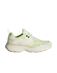 Sneakers Sora en cuir mélangé - Acid Lime & White