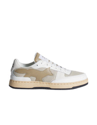 Sneakers Chiru en cuir - Medium Grey & White