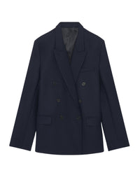 Jian wool jacket - Navy