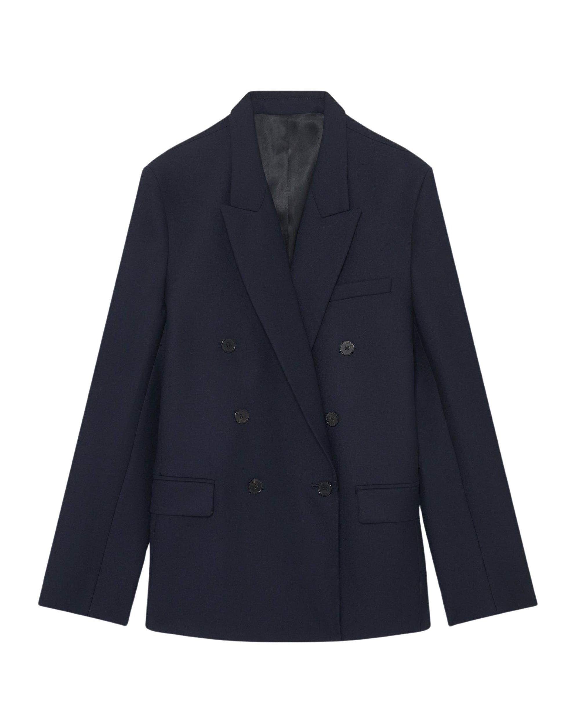 Jian wool jacket - Navy