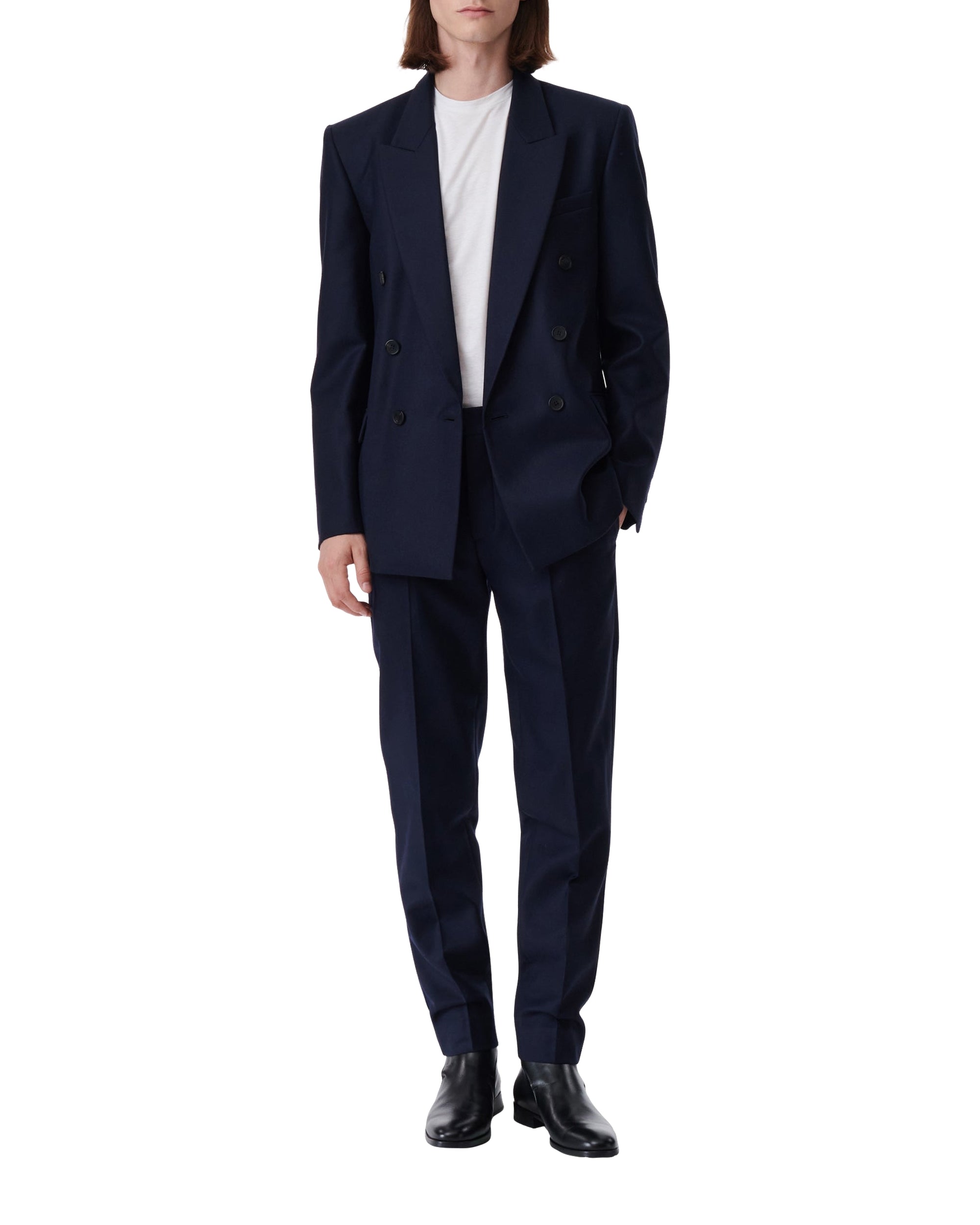 Jian wool jacket - Navy