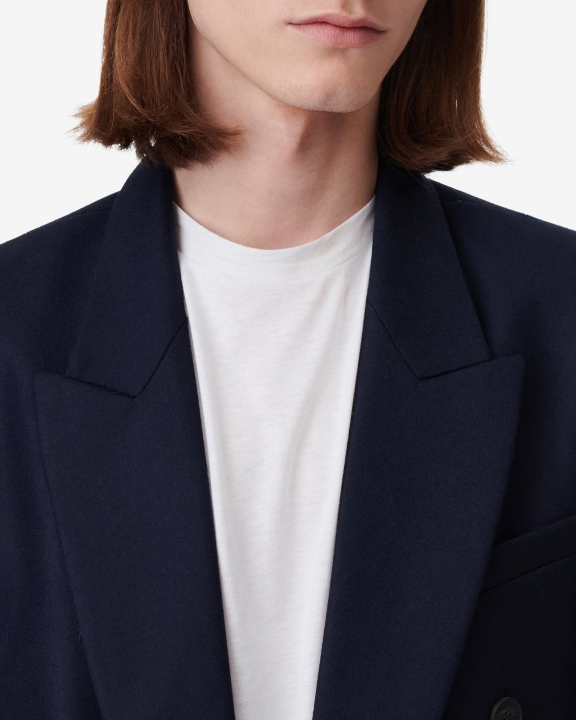 Jian wool jacket - Navy