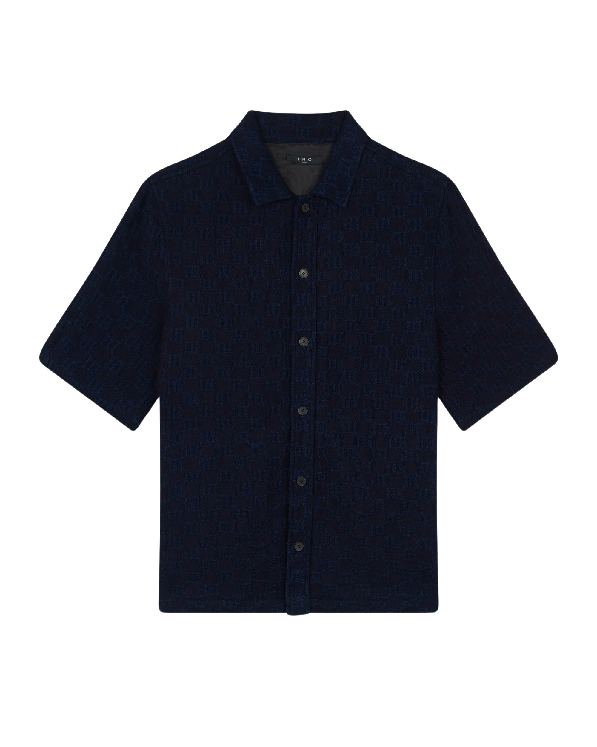 Ezio short-sleeved shirt - Indigo