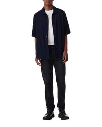 Ezio short-sleeved shirt - Indigo